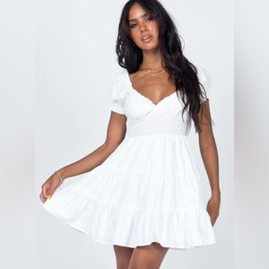 Princess Polly Daniela Mini Dress White